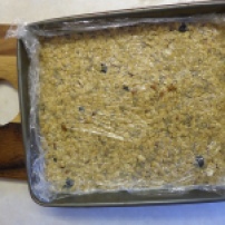 6. Put mixture in tray